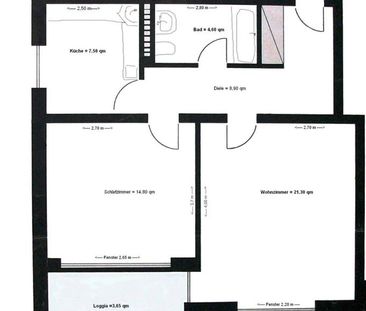 2-Zimmer-Wohnung - Photo 5