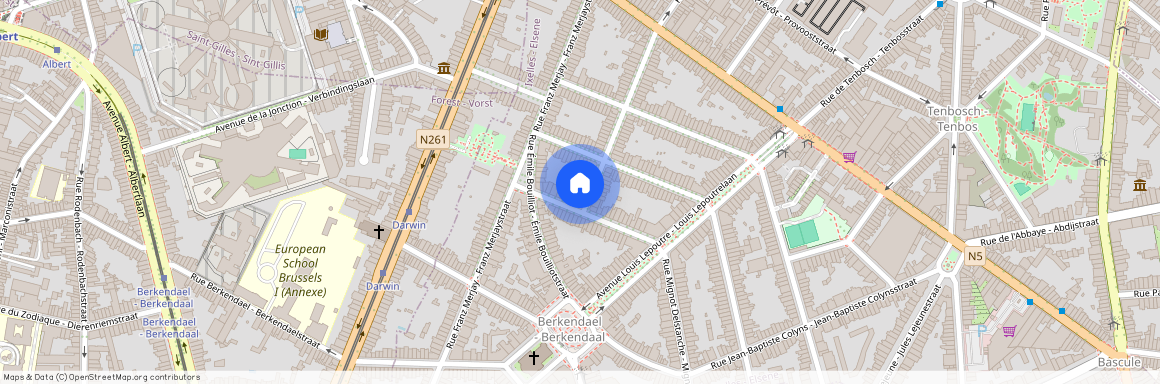 Rue Fernand Neuray - Fernand Neuraystraat, 75, 1050, Ixelles