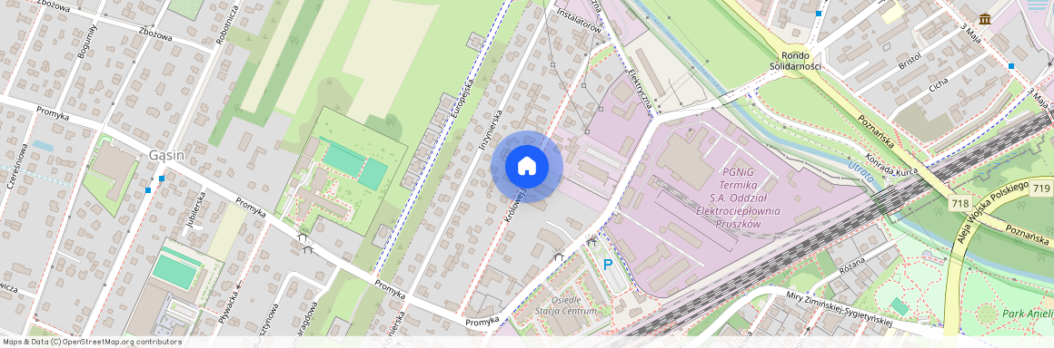 ul. Królowej Jadwigi, Pruszków, pruszkowski, mazowieckie