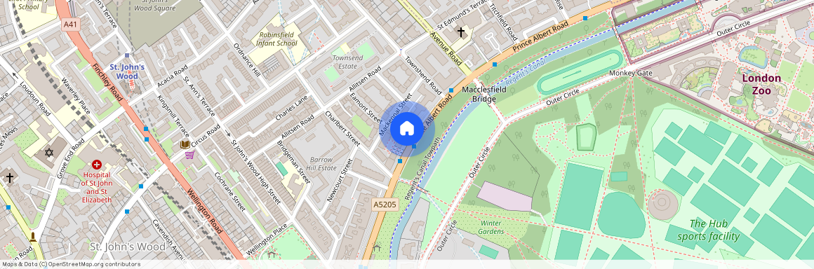 Viceroy Court, 58-74 Prince Albert Road, St John's Wood, London, NW8 7PP