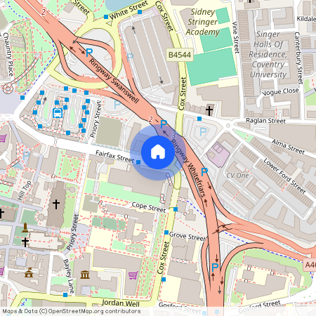 Fairfax St, CV1 5RQ, Coventry