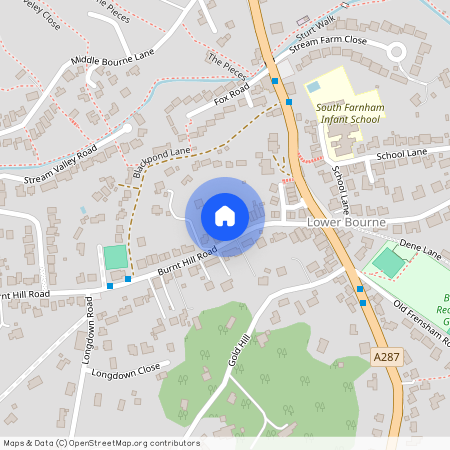 Burnt Hill Road, Lower Bourne, Farnham, Surrey, GU10