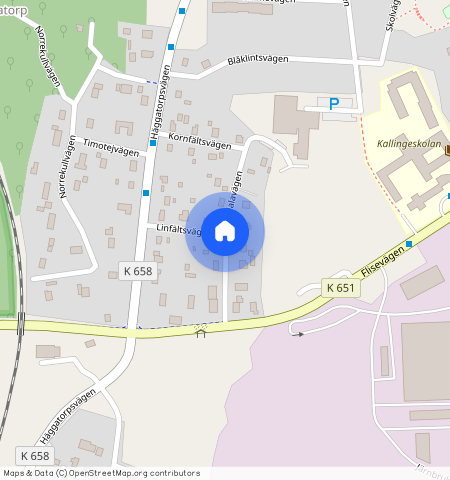 Häggadalavägen, Kallinge