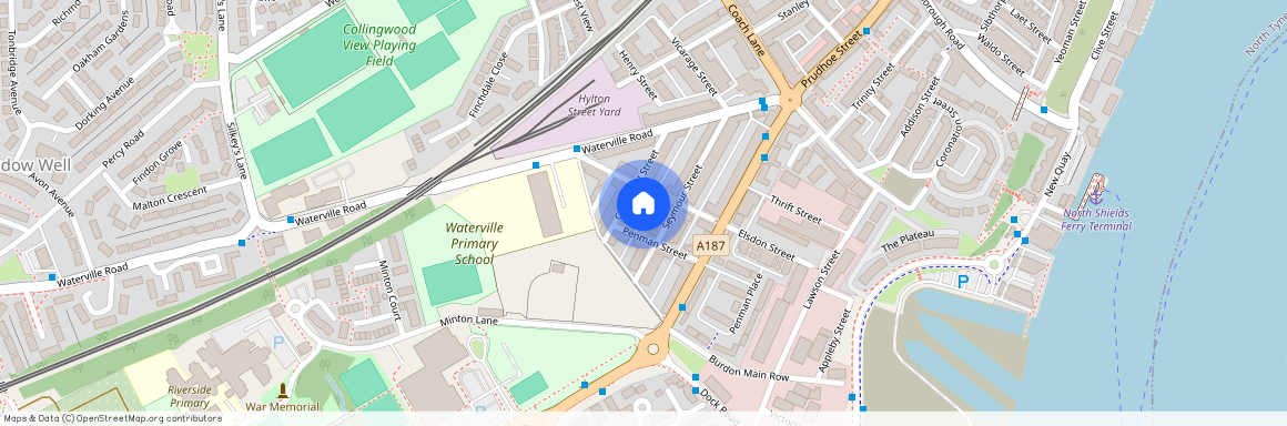 2 bed lower flat to rent in NE29