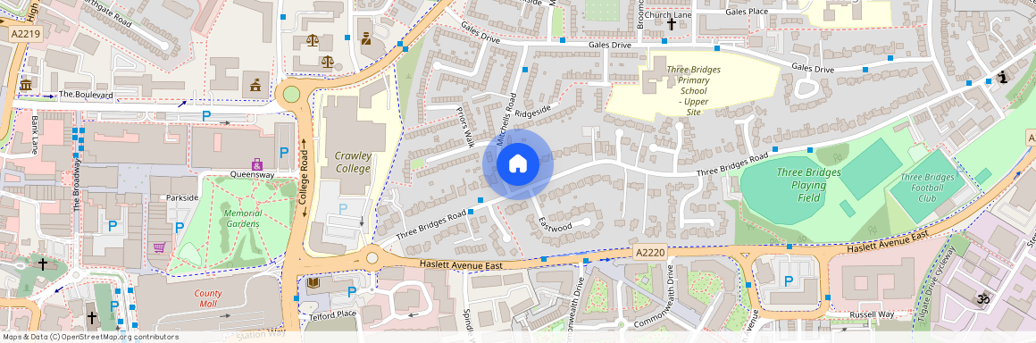 Three Bridges Road, Crawley