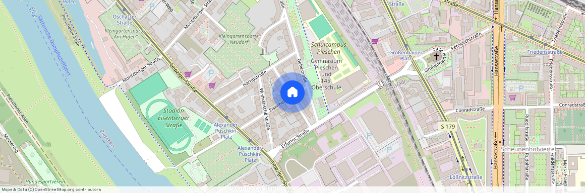 Hallesche Str, 01127 Dresden - Mickten