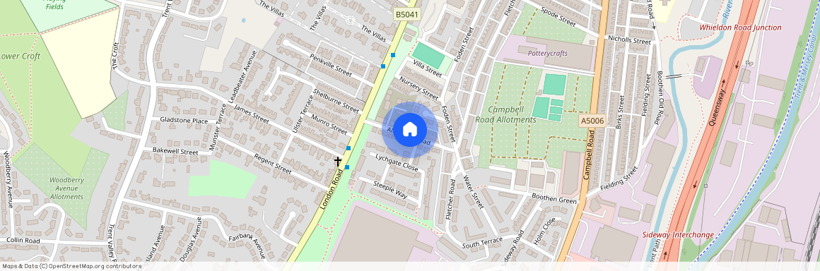 All Saints Road, Stoke-on-trent, Staffordshire, ST4