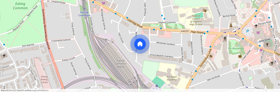 West Lodge Avenue, Acton, London, W3