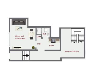 Wohnung zur Miete in Siegburg - Photo 3