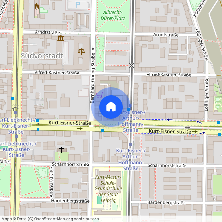 Kurt-Eisner-Straße 59, 04275 Leipzig - Leipzig, Südvorstadt