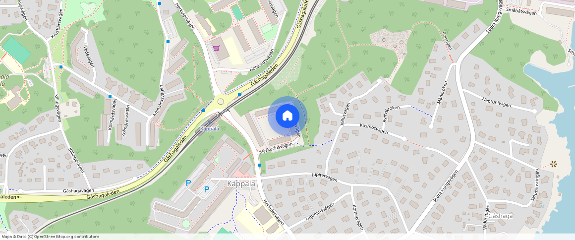 Käppala, Lidingö, Brevik, Stockholm, Merkuriusvägen 21