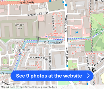 Discovery Walk, Wapping, London, E1W - Photo 1