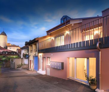 3.5 pièces mansardés au coeur de la vielle ville d'Aubonne - Photo 1