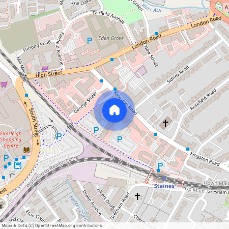 London Road, Staines-Upon-Thames, TW18