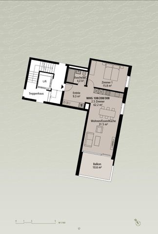 Stilvolles Wohnen in Eigentumsqualität – 2.5-Zimmer-Neubauwohnung in Zürich-Seebach - Photo 5