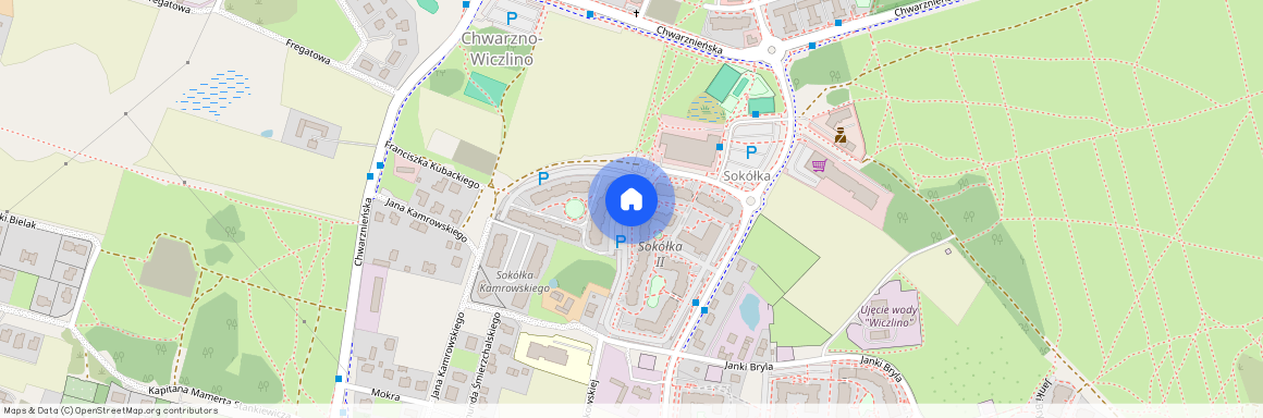 ul. Jana Kamrowskiego, Chwarzno-Wiczlino, Gdynia, pomorskie