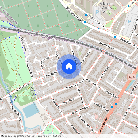 Pope Close SW19 Colliers wood