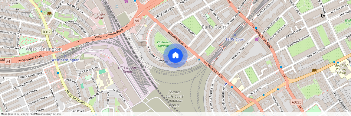 Philbeach Gardens, Earls Court, SW5