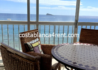 Benidorm first Line apartement Winter let