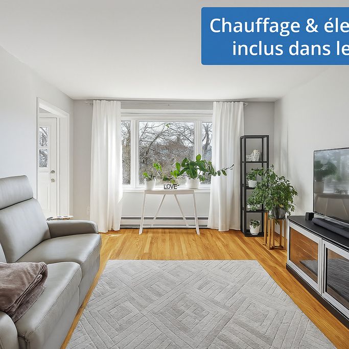 Grand 5 1/2 – Dernier étage – Chauffage - Photo 1