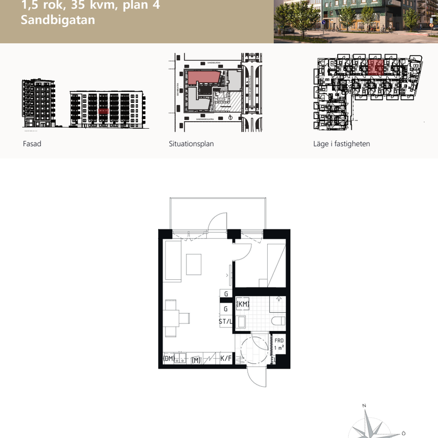 Sandbigatan 32, 75255, Uppsala - Foto 2