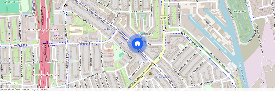 Admiraal De Ruijterweg 356-H, Gibraltarbuurt, 1055NA, Amsterdam