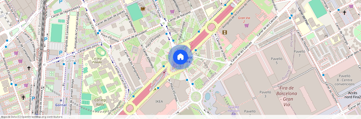 Avinguda de la Granvia de l'Hospitalet, L'Hospitalet de Llobregat, Catalonia 08908, L-Hospitalet-De-Llobregat