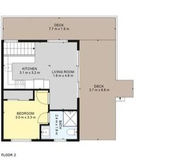 One bedroom flat in arkles bay - Photo 3