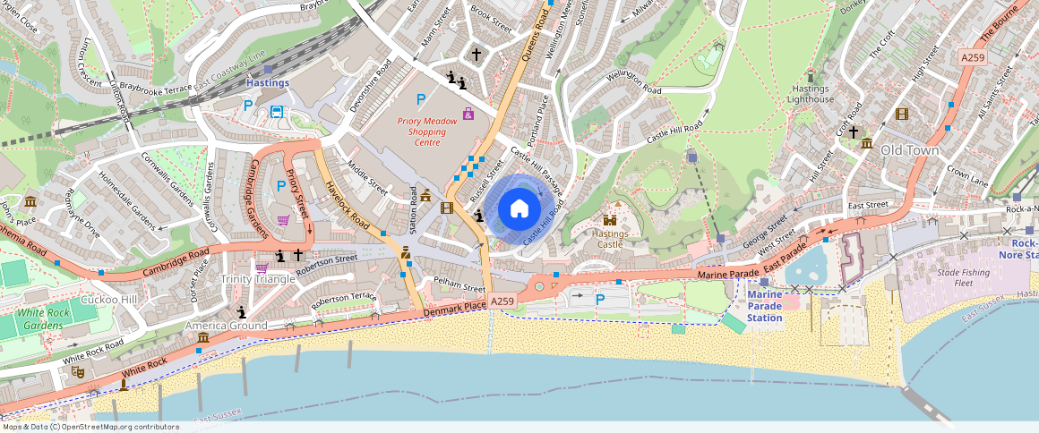 Wellington Square, Hastings, TN34