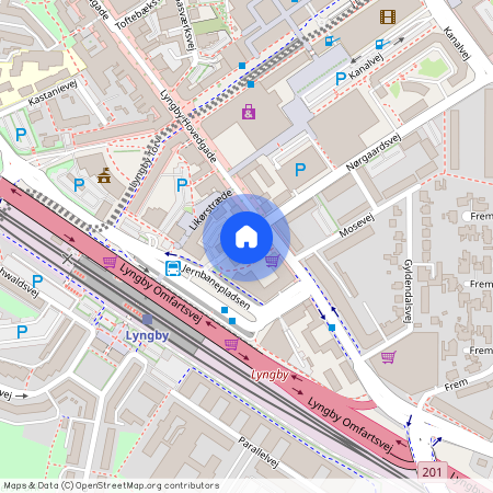 Gammel Jernbanevej 20 A 2. 21., 2800 Kongens Lyngby