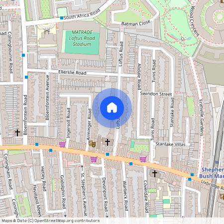 Loftus Road, London W12