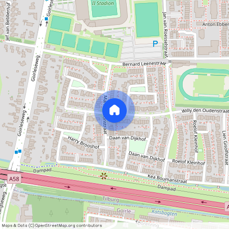 Willy den Oudenstraat, 5026 DB, Tilburg