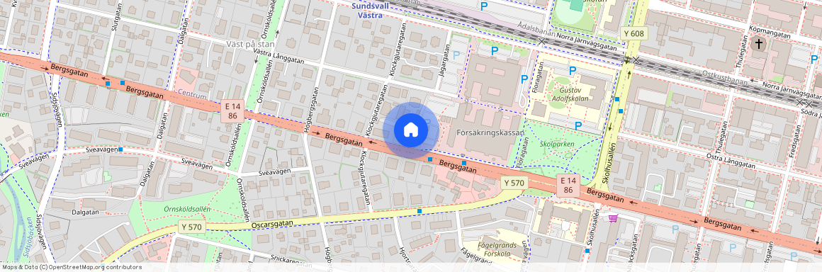 Sundsvall, Bergsgatan, 48A, 85237