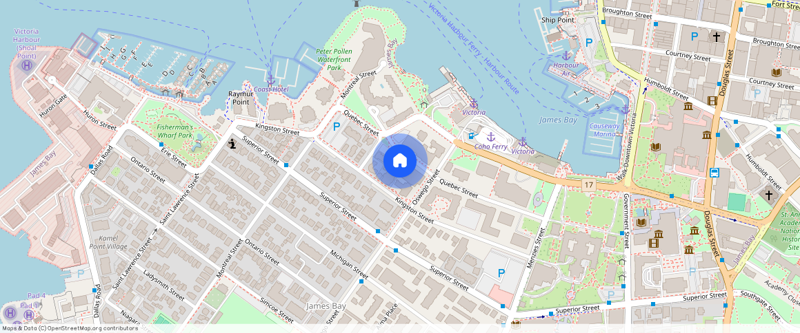 345 Quebec Street, Victoria, Victoria, Capital, V8V 1X3