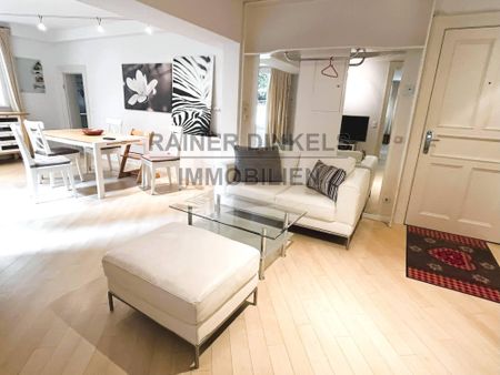 Alsternahe! Charmante möblierte, tageslichthelle Souterrainwohnung im Alsterkamp! - Foto 3