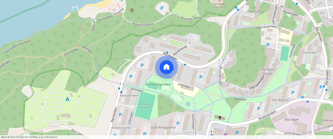 Ålgrytevägen **, Bredäng