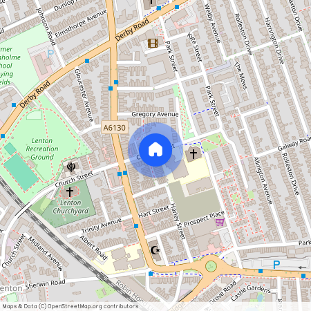 19 Albert Square, Church Street, Lenton, Nottingham, NG7 2FH