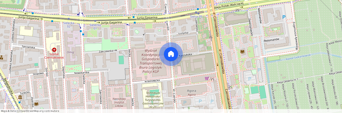 ul. Czerska, Sielce, Mokotów, Warszawa, mazowieckie