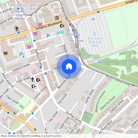 3 61 Bentinck Road, Nottingham, NG7 4AG