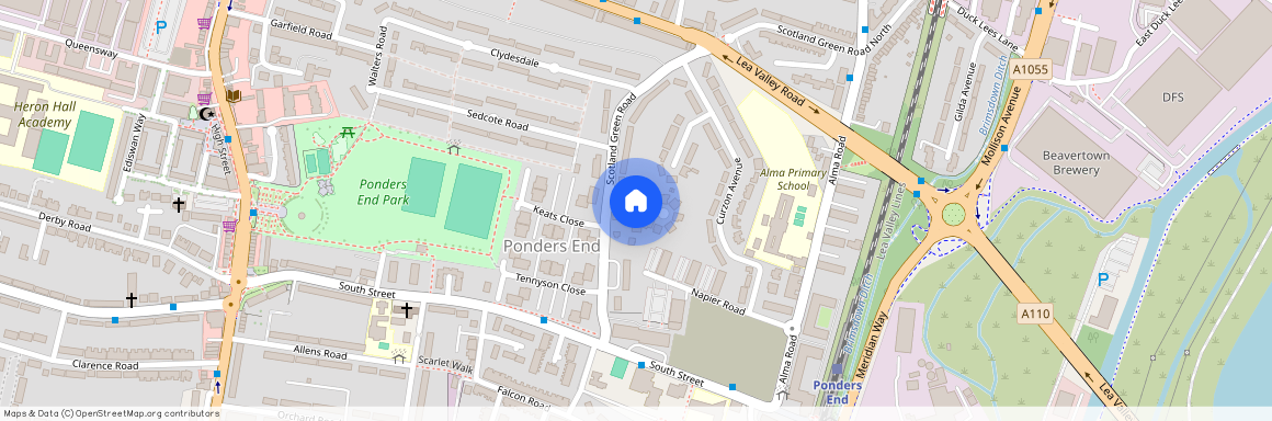 Percy Gardens, London, EN3