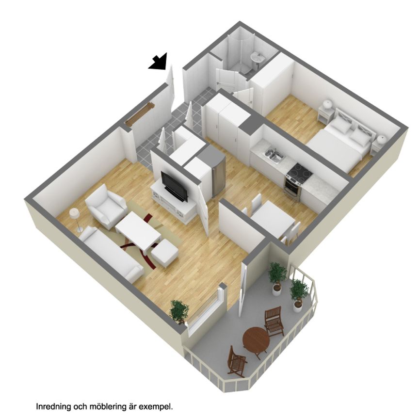 Munkhättegatan 190, Lindängen - Photo 1