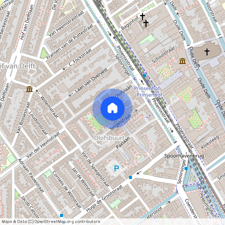 Olofsbuurt, 2613 EK, Sint Olofsstraat, Delft