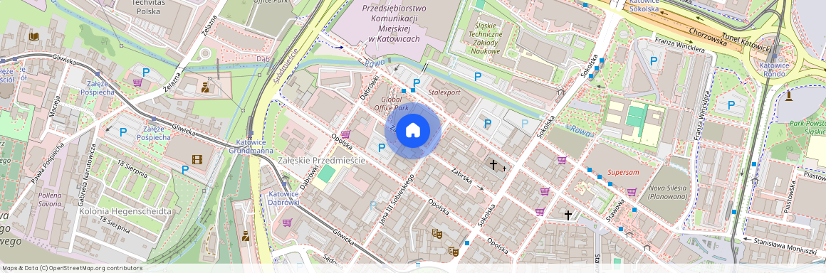 Śródmieście, Zabrska, Katowice