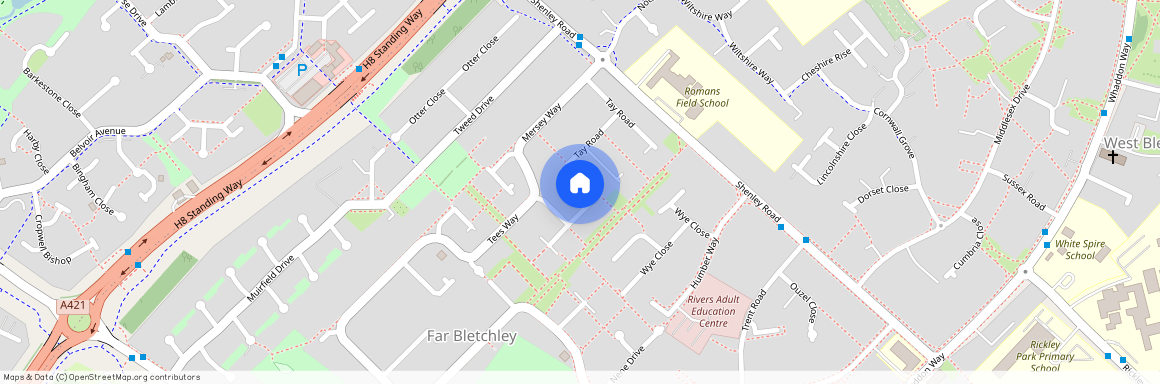 Mersey Close, Bletchley, MK3