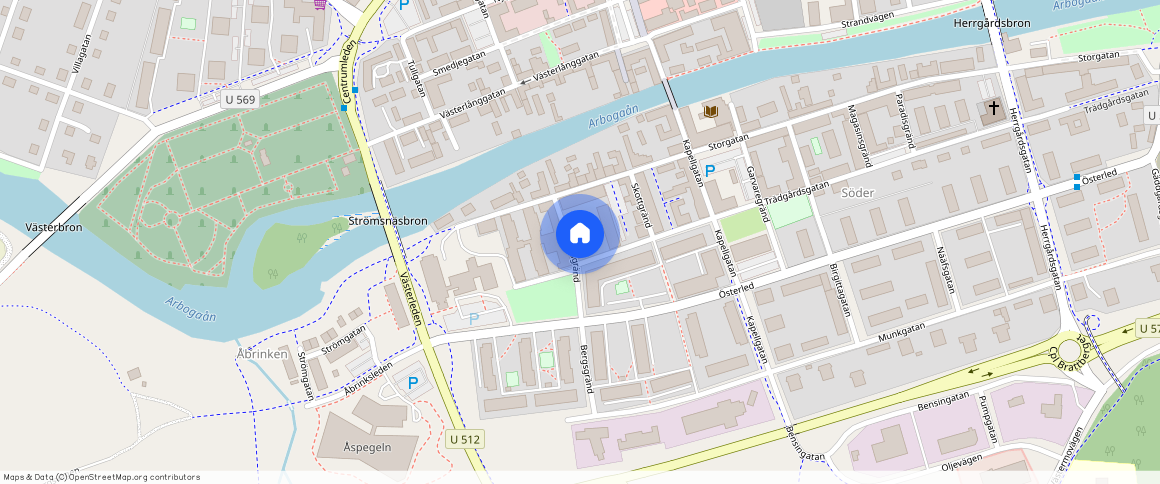 Arboga, Västmanland, Trädgårdsgatan 62 B