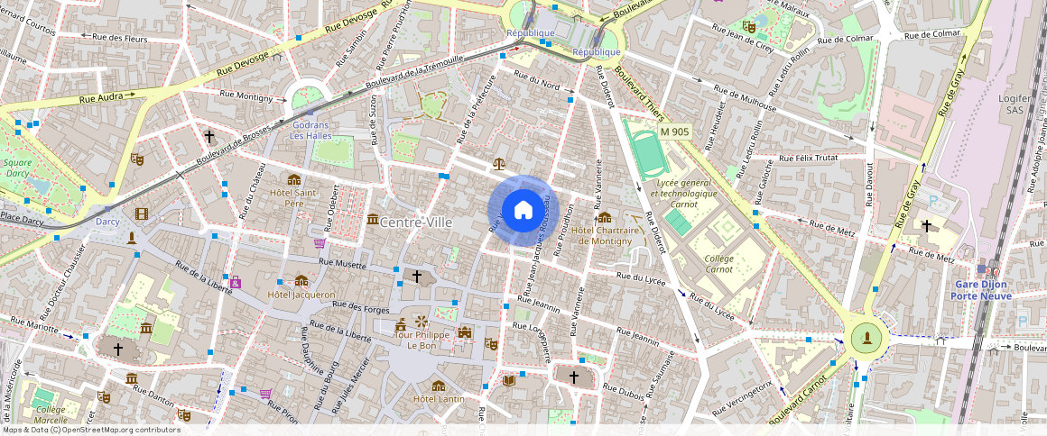 COTE-D'OR (21), - BOURGOGNE-FRANCHE-COMTÉ, DIJON (21000)