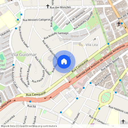 Rua Dos Capuchinhos, 86, Santo André, Santo André - SP, 09090-640, Brazil