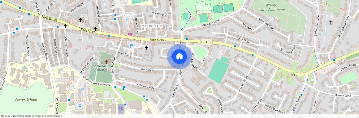 Butts Road, Exeter, EX2 5BE