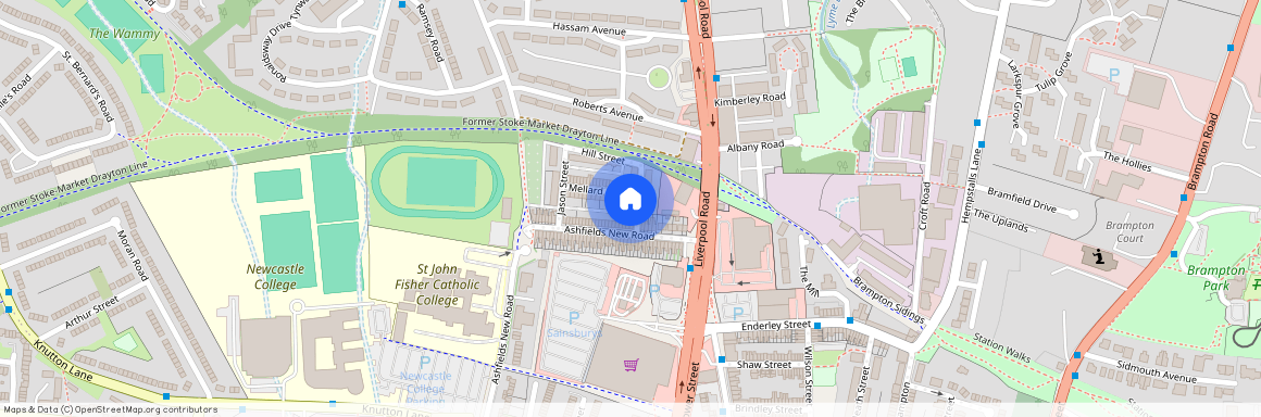 1 Hill Street, Newcastle-under-Lyme, ST5 2DW, United Kingdom
