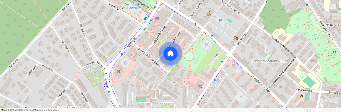 ul. Józefa Chełmońskiego, Świnoujście, zachodniopomorskie